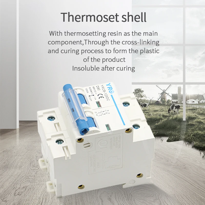 1P DC 300V Solar Mini Circuit Breaker 80A 100A 125A для фотоэлектрической системы | Строительство и