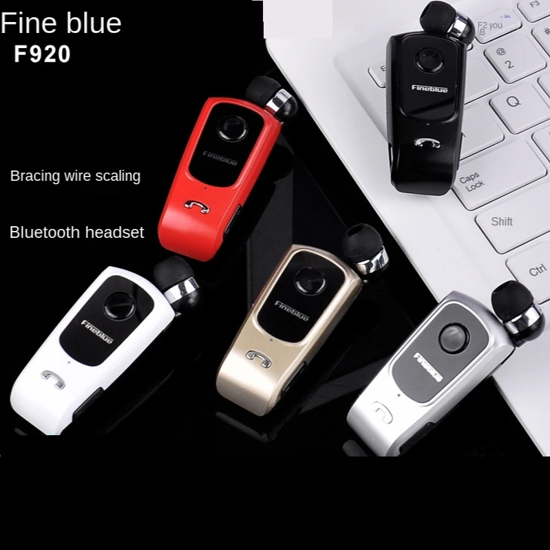 

Smart Retractable Bluetooth Headset Long Standby One for Two Business Bluetooth Headset