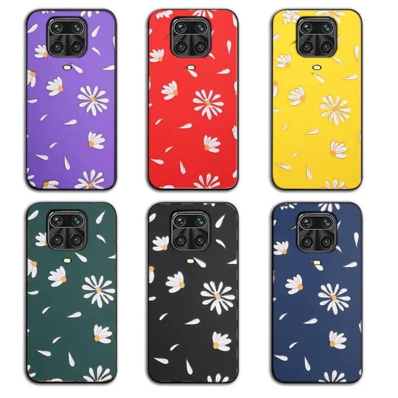 

Flower Daisy Art Painting Phone Case For Redmi 5 6 7 8 9 A Note5 6 7 8 Note5 6 7 8 T 9 10pro