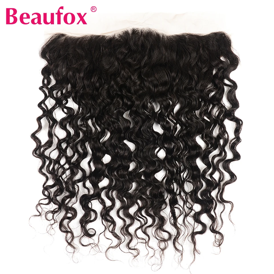 Beaufox бразильские волнистые от уха до кружевные фронтальные 100% человеческие