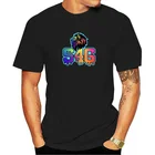Футболка S4G с круглым вырезом для мужчин и женщин, модная Свободная Повседневная хлопковая рубашка с короткими рукавами, с принтом, лето 2021