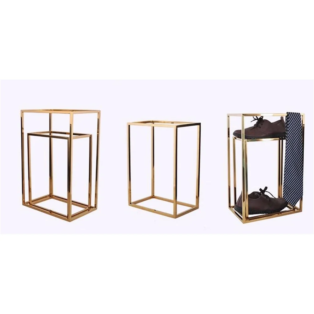 Высококлассная металлическая полка из нержавеющей стали для демонстрации