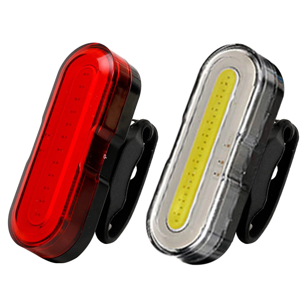 

Светодиодный задний фонарь для велосипеда, водонепроницаемый задний фонарь с зарядкой от USB Предупреждение для горных и дорожных велосипед...