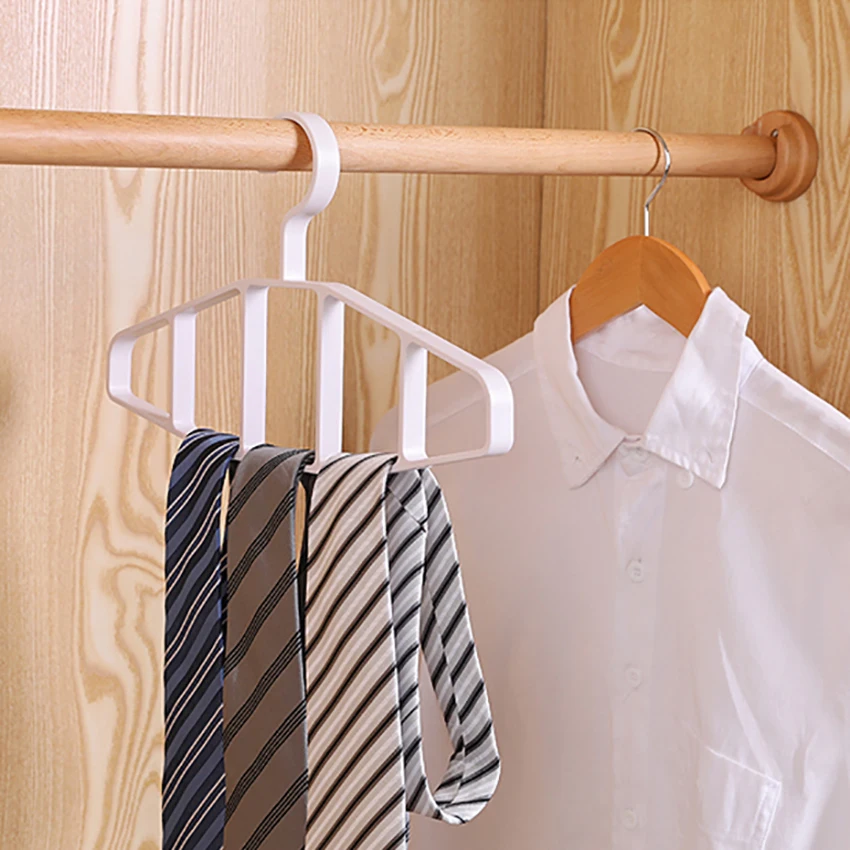 5-grid/15-grid Scarf Storage Hanger Multi-functional Rack Tie Belt Stockings Hanging Household Scarves Silk Towel Holder | Дом и сад