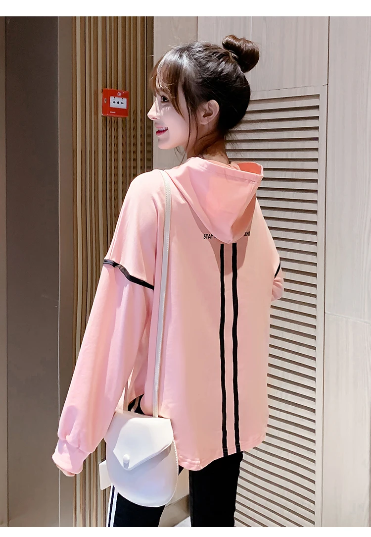 Spring Maternity Top Leggings Suits Long Sleeved Sweatshirt Sets Clothes for Pregnant Women Sports Hoodie Autumn Clothing C880