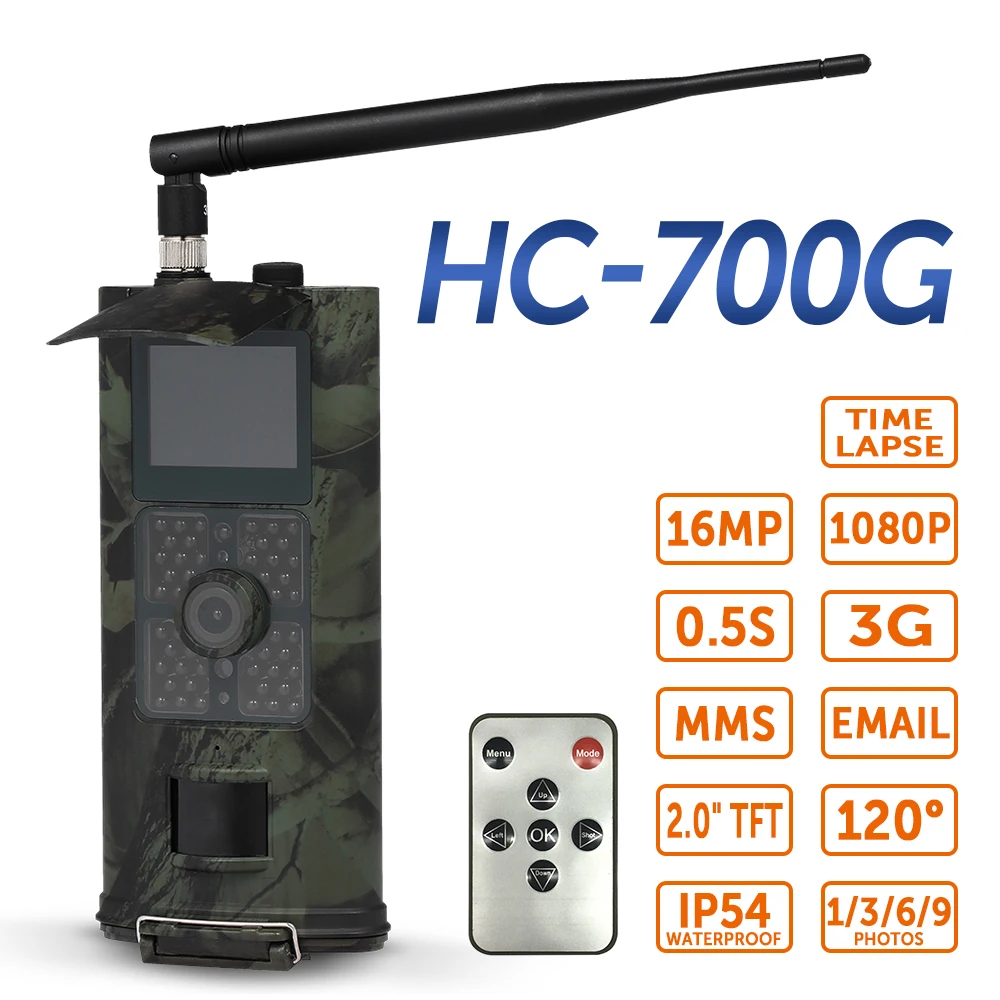 Камера видеонаблюдения 16MP 1080P 2G/3G GSM с инфракрасным ночным видением|Камеры для