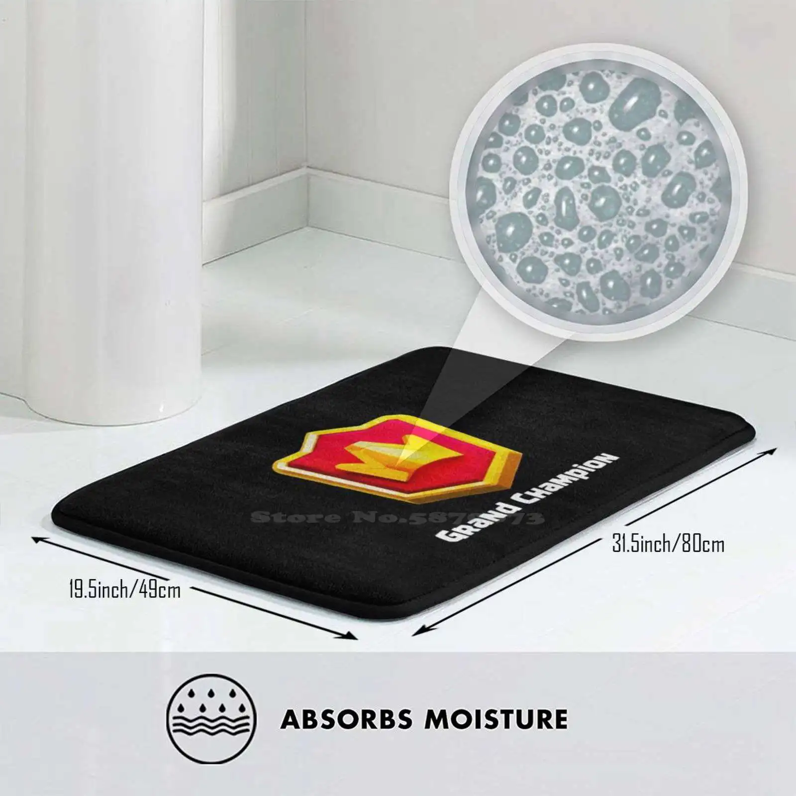 Grand Champion мягкий домашний Противоскользящий коврик для всей семьи ковер игр Zooba