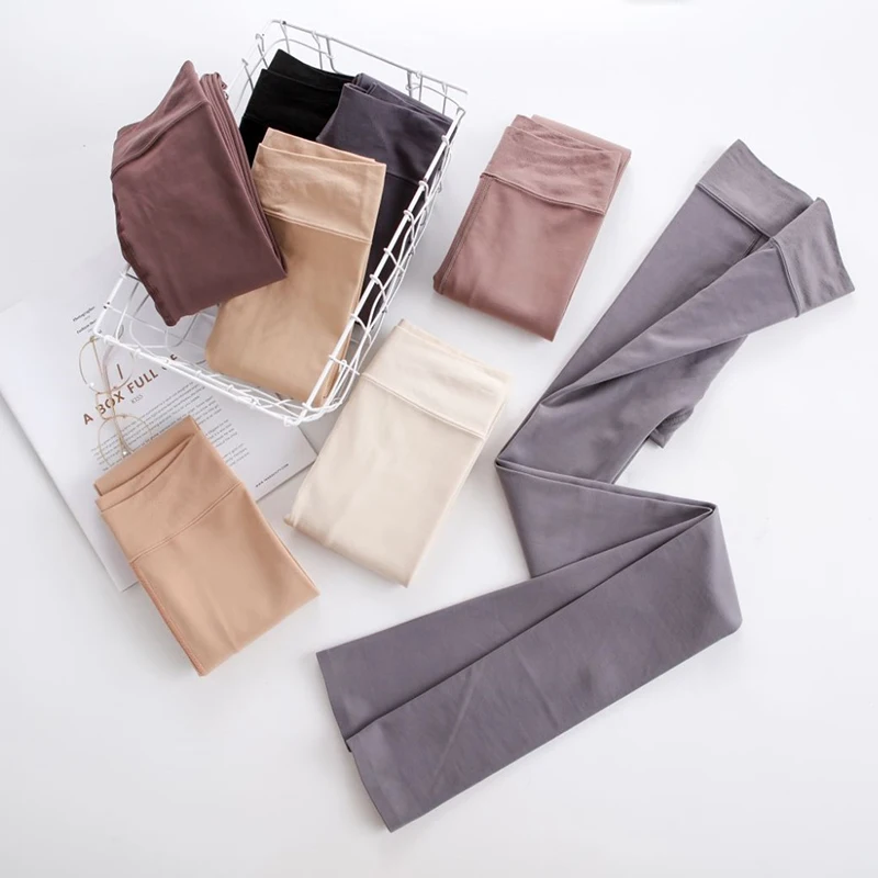 Winter Keep Warm High Elastic Pantyhose for Women's Long Socks Female Casual Leisure Wear Tight Slim Stockings