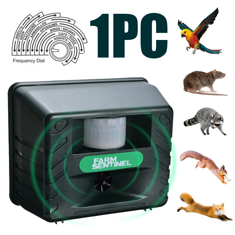 Ультразвуковой отпугиватель птиц ультразвуковой репеллент Отпугиватель для