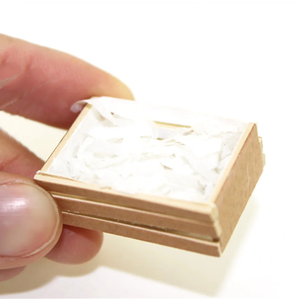 

1/12 Doll House Miniature Wooden Goods Frame Simulation Storage Rack Model Toys for Mini Decoration Dollhouse Accessories