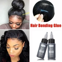 30ml waterproof professional hair adhesive glue wig braided lace wig hair extension liquid gel eyelash glue salon tool