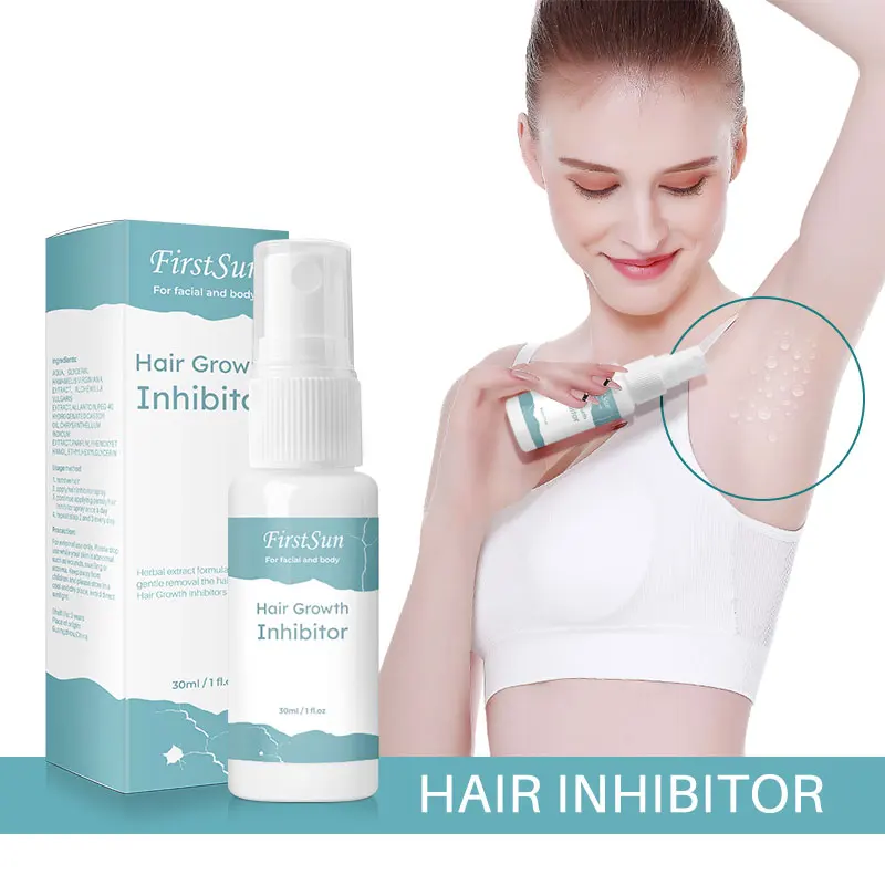 

Powerful Permanent Painless Hair Removal Spray Stop Hair Growth Inhibitor Shrink Pores Skin Smooth Repair Essence 20ml