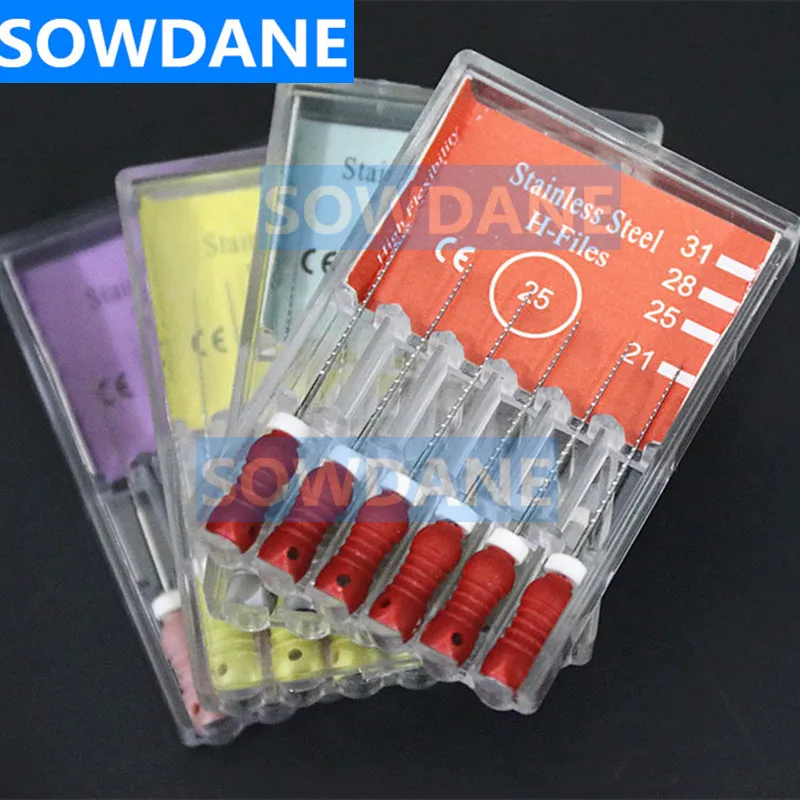 

Oral Healthy Dental Repair Needle Hand Use Stainless Steel H-Files Endo Root Canal Dental Files Instruments Tool