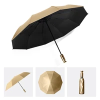 10k strong luxury business male large umbrellas windproof titanium coating resistant umbrella automatic rain men women parasol