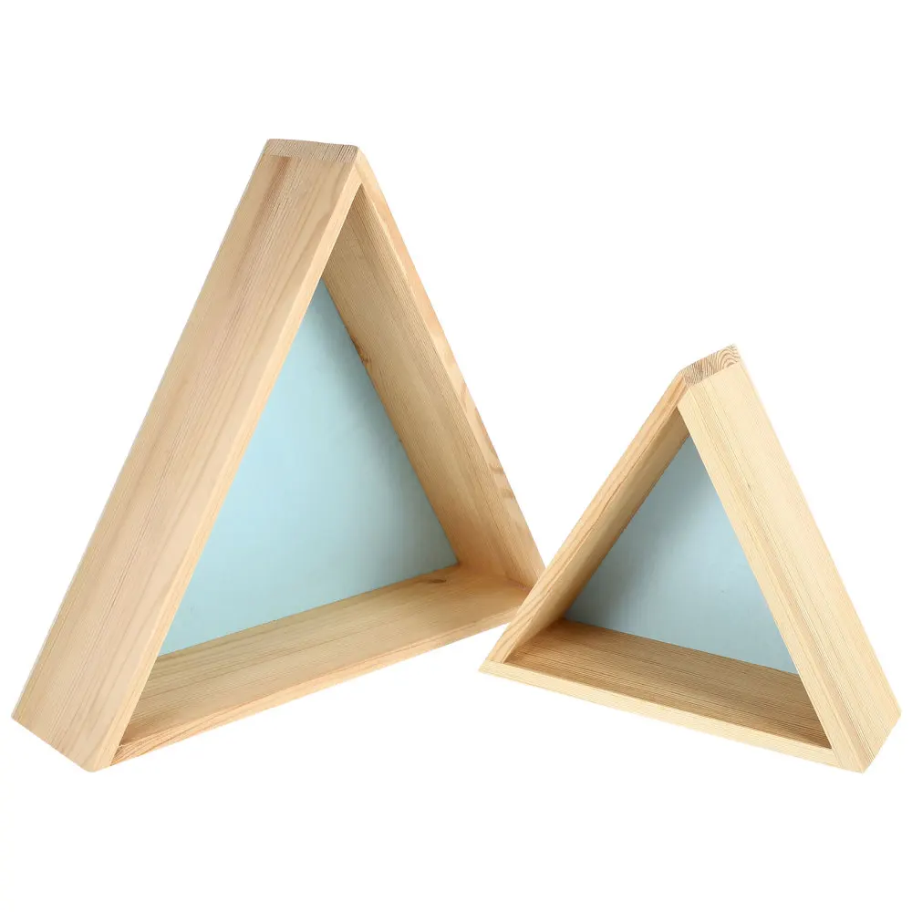 

2Pcs Wooden Storage Rack with a Wood Shelf Storage Rack for Dorm Home Use