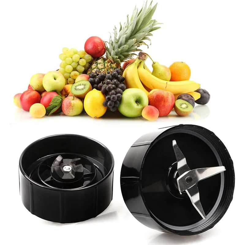 

2Pack Cross Blade, QT Cross Blade Replacement Parts with Extra Gaskets Compatible with 250W Blender Juicer Mixer