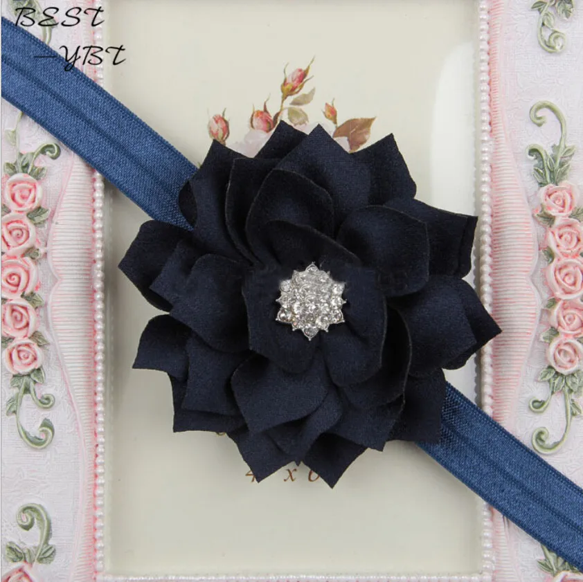 Женская эластичная повязка на голову с цветочным принтом узором аксессуары для