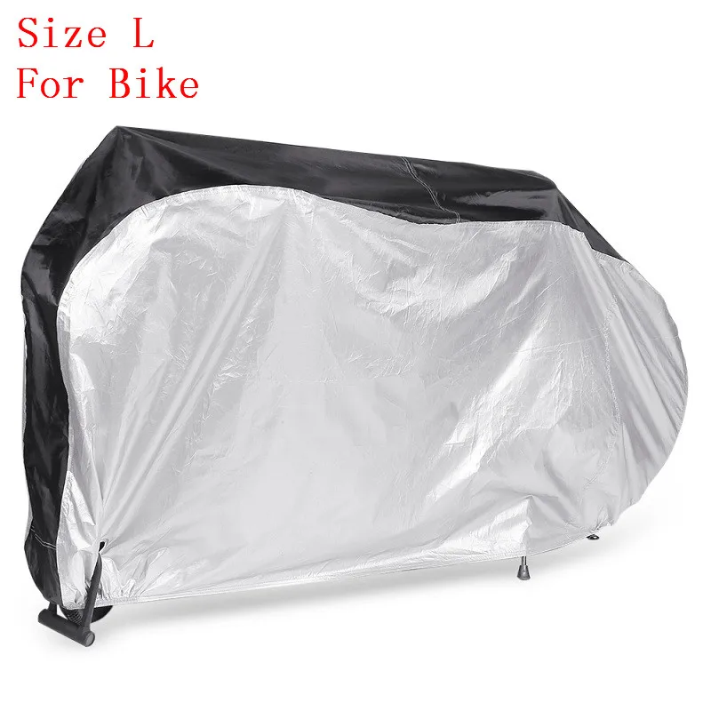 For Bike L Портативный защитный чехол для велосипеда и мотоцикла, водостойкий Пылезащитный УФ-защитный чехол для велосипеда с замочной скважиной - Цвет: For Bike L