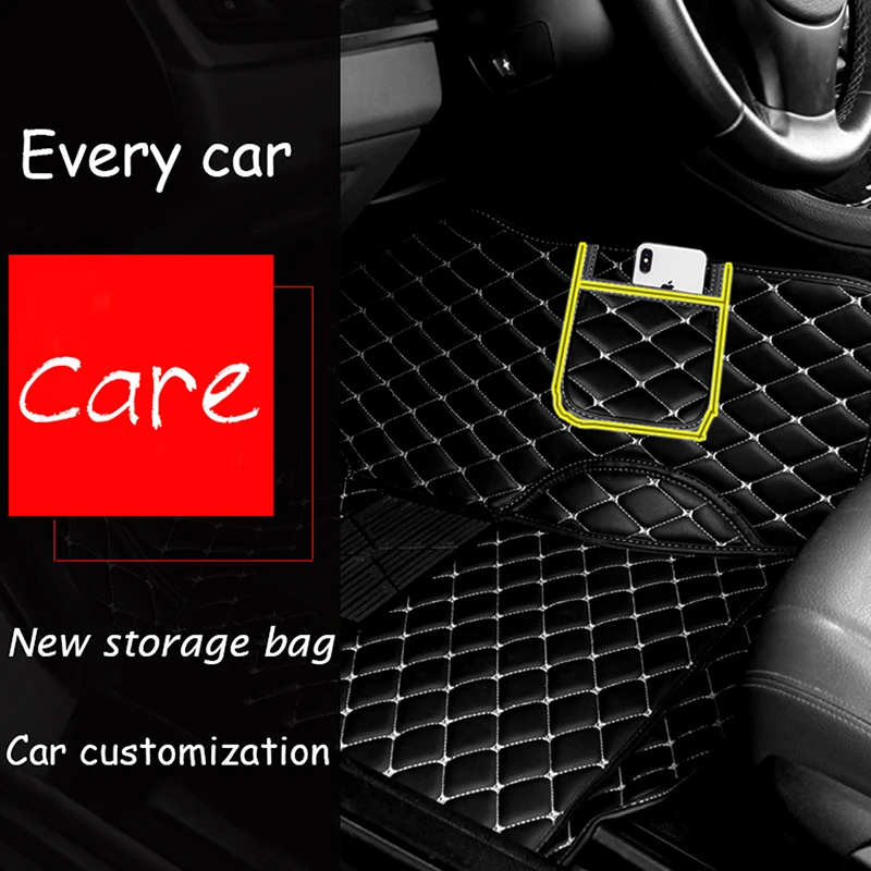 Авто аксессуары для интерьера 7 мест автомобильные коврики Toyota Highlander 2014 2015 2016 2017