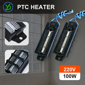 2 шт. 100 Вт 220 В нагреватель для инкубатора PTC Электрический нагреватель керамический воздушный Нагреватель нагревательный элемент 95*31 мм