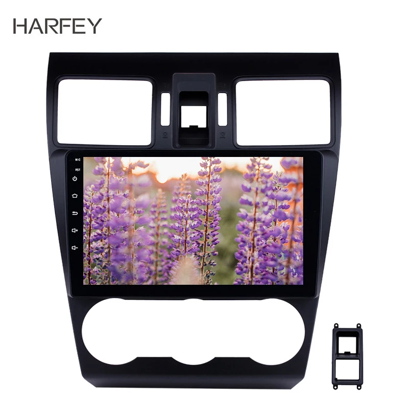 Автомагнитола Harfey HD 9 &quotgps стерео Navi Android8.1 Bluetooth для Subaru XR Forester Impreza 2013 2014 Поддержка