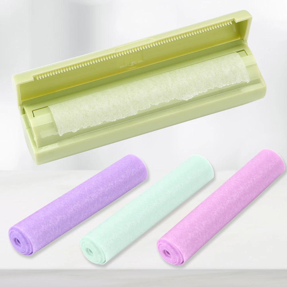 

Mini Portable Soap Paper Foaming Flakes Disposable Boxe Soap Pull Type Bath Clean Scented Slice Washing Hand