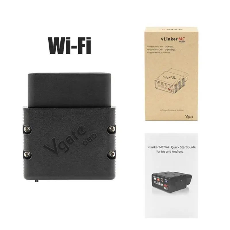 

Vgate vLinker MC+ ELM327 Bluetooth 4.0 OBD 2 OBD2 ELM 327 wifi Car Diagnostic For Android/IOS Scanner Auto Tool PK OBDLINK V 1 5