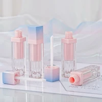 103050pcs 4 5ml square makeup liquid empty lipstick lip gloss tubes gradient pink cosmetic packaging container wholesell