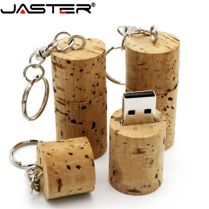 USB флеш накопитель JASTER деревянная пробка для бутылок флешка 16 ГБ 32 карта памяти