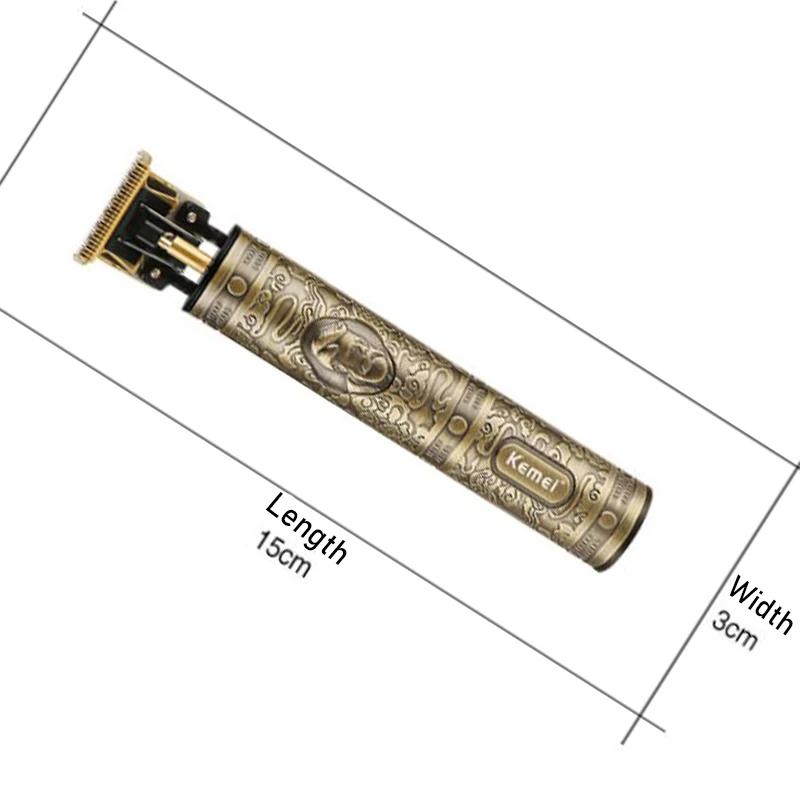 Мощный 2 скорости все металлические машинка для стрижки волос Профессиональный