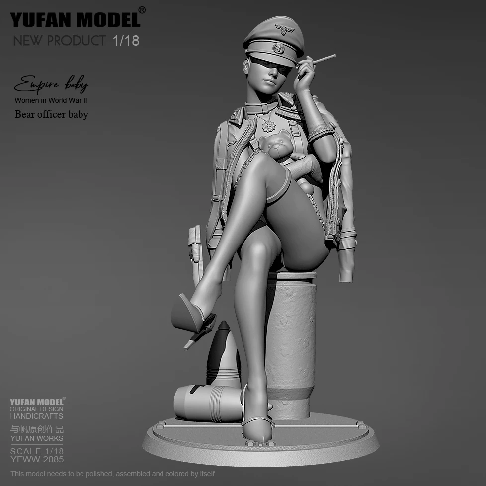 1/18 YUFAN MOEDL Смола Модель наборы фигурка DIYtoy Самосборная YFWW-2085