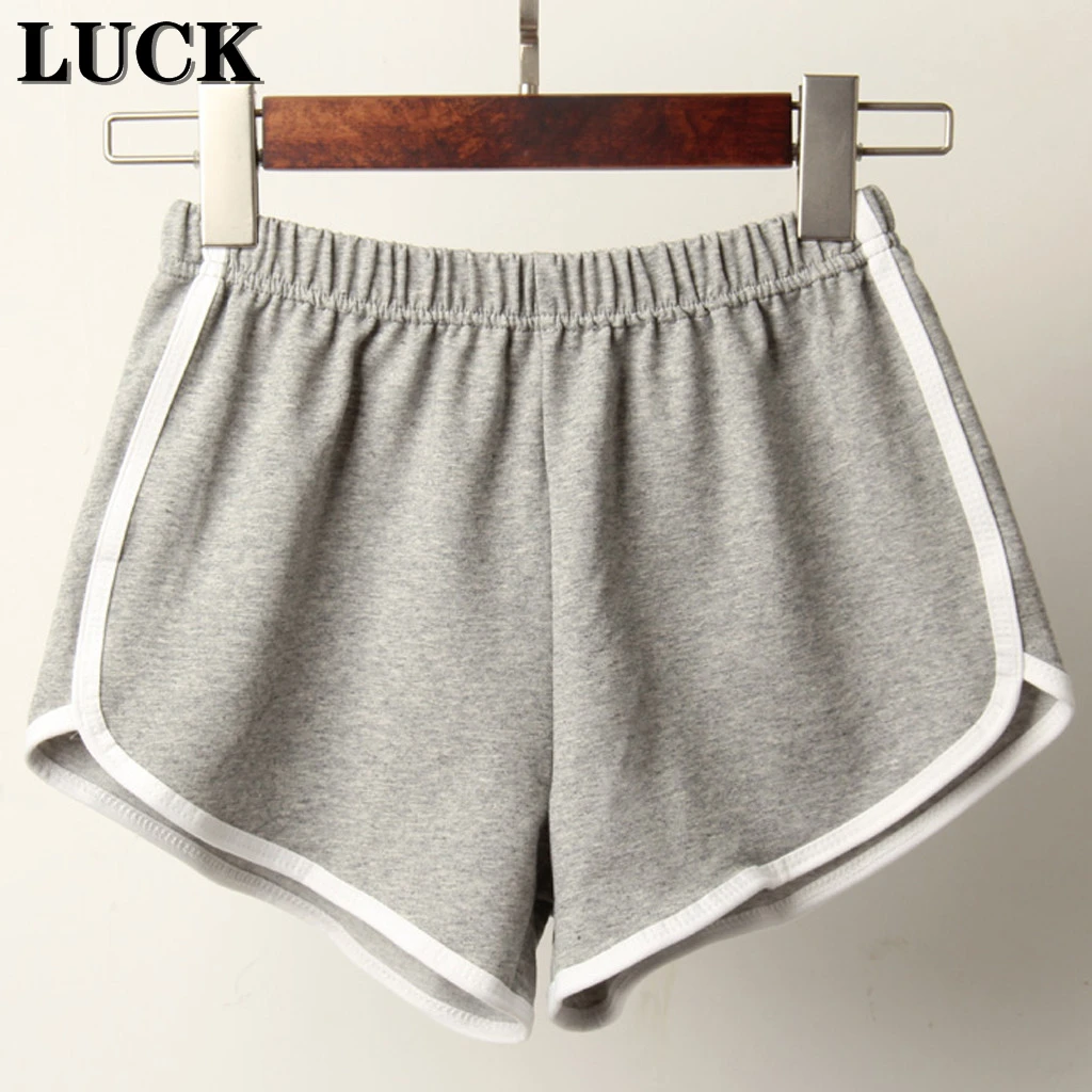 LUCK спортивные шорты женские летние 2020 новые яркие цвета против опорожнения