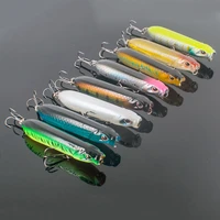 1pcs minnows fishing lure 11 5g 17g popper pencil bait floating wobblers throwing artificial bionic topwater hard baits bass