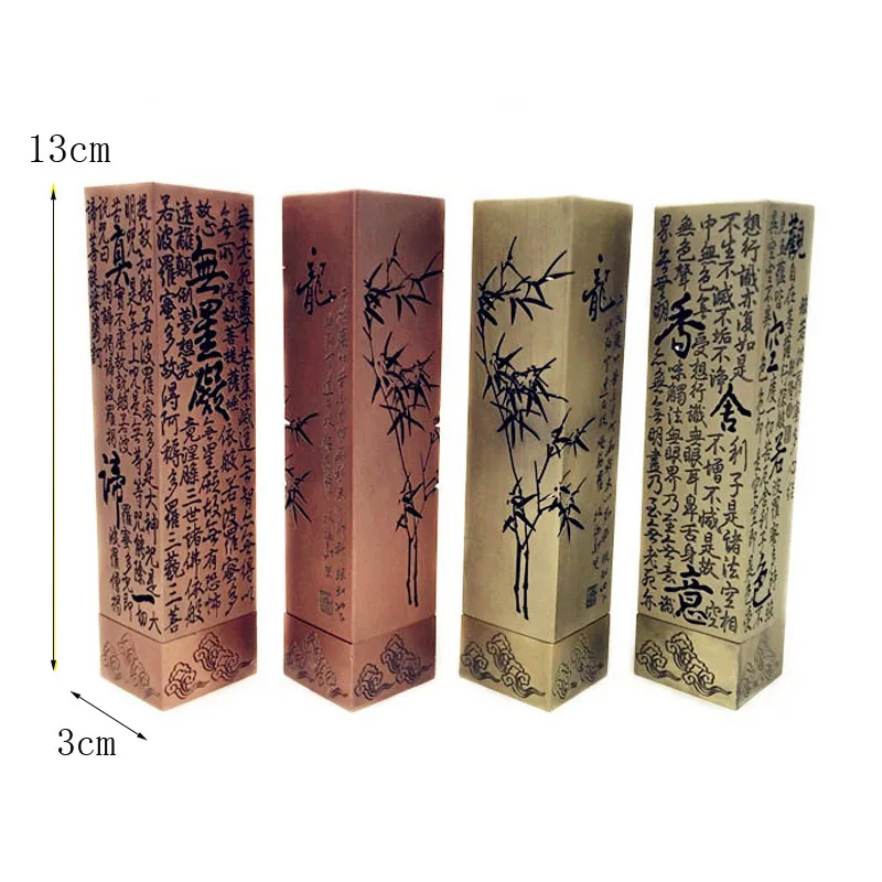 13 см антипуевая медная горелка палочки для благовоний печь Гуаньинь бамбук