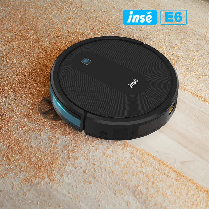 

Robot vacuum cleaner INSE E6 Powerful Suction 2000Pa 120min Max Runtime