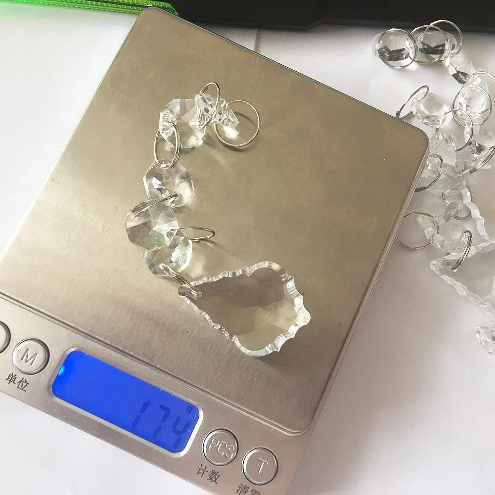 5 шт. длинная люстра стеклянная хрустальная лампа призма Подвеска 16 см/6 дюймов