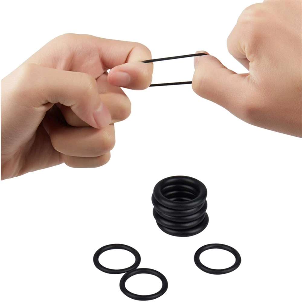 225 шт черное резиновое уплотнительное кольцо уплотнение прокладок наборы в 18