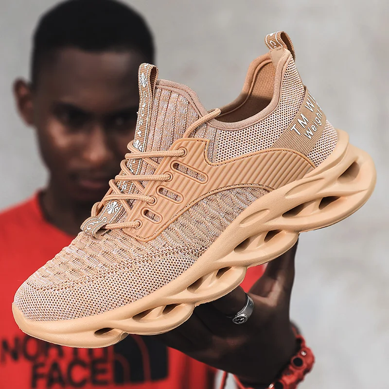 

Big Size 46 Men Casual Shoes Lightweight Mesh Shoes Shockproof LaceUp Breathable Male Sneakers Height Increase Walking Shoes Man