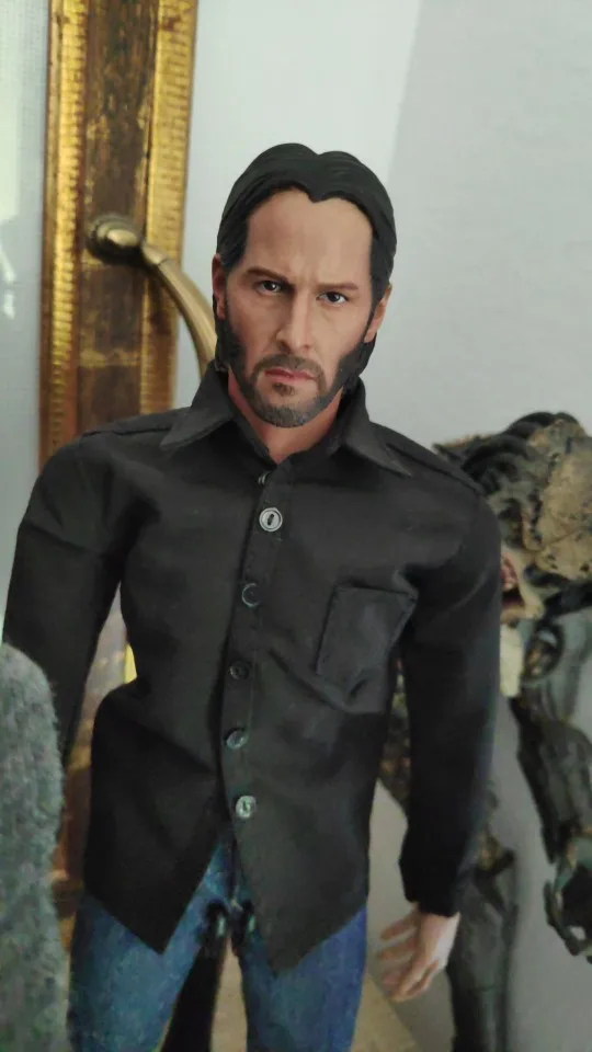 1/6 весы Keanu Ривз человек голова игрушка убийца Джон Вик голова лепить F 12 ''HT тело