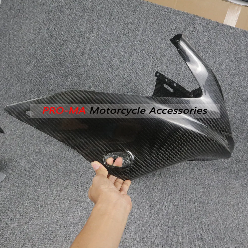 Передний обтекатель мотоцикла из углеродного волокна для Yamaha FZ1 FZ-1 Fazer FZS Twill
