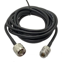 rg58 rf pigtail n male plug to n female jack straight cable jumper 3ft50m