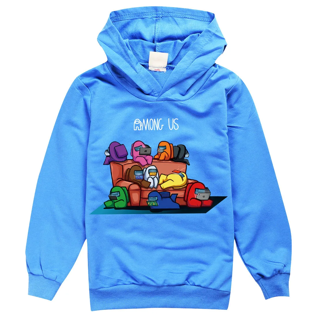 

2-16Years New Video Game Among Us Hoodies Kids Impostor Graphic Anime Streetwear Boyos Cartoon Sweatshirt Toddler Girl Clothes