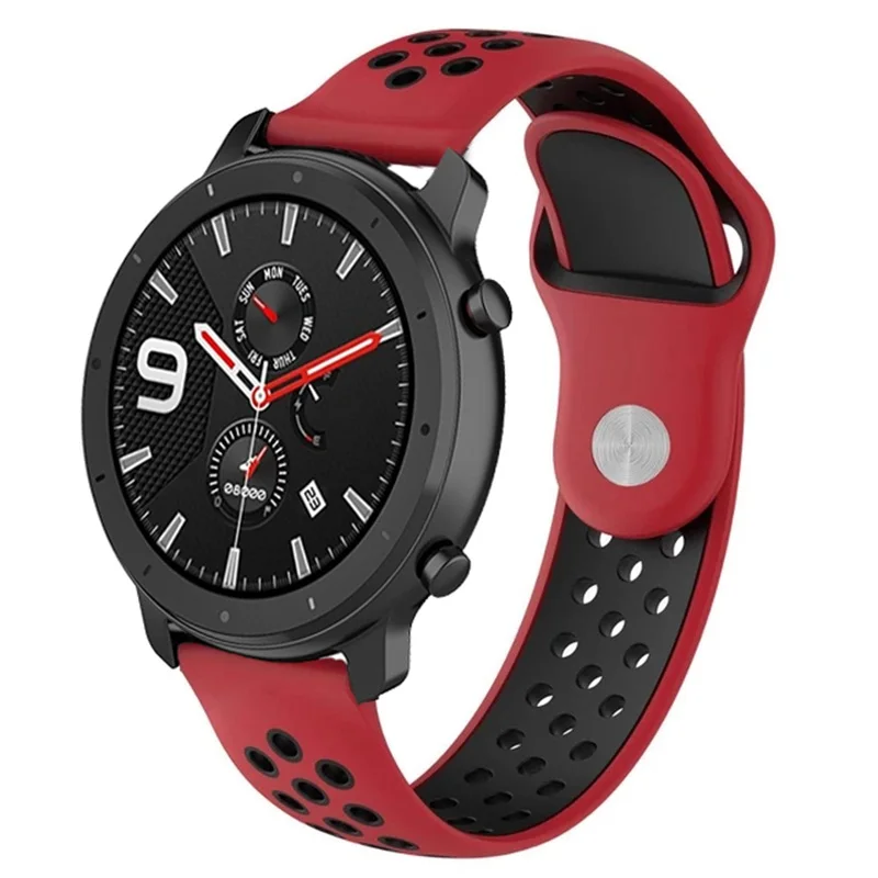22 мм браслет для Amazfit GTR 47 мм Смарт-часы ремешок 20 мм силиконовый ремешок для Xiaomi Huami Amazfit GTS/BIP/GTR 42 мм