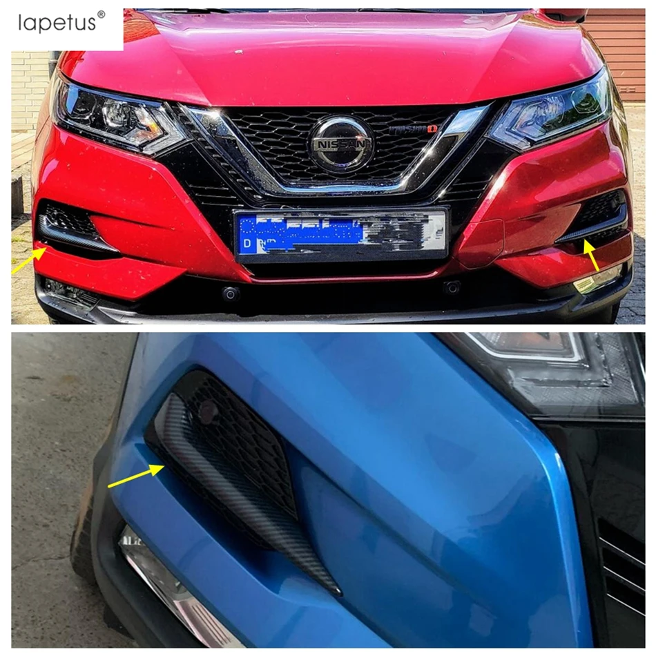 Передние противотуманные фары Lapetus лампа ВЕКО для бровей накладка ABS карбоновое