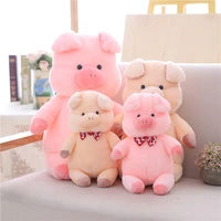tie pig plush toys new cute fashion best selling creative soft cartoon doll appease doll children holiday birthday gift