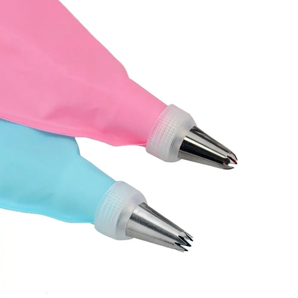 26 шт./компл. силиконовые кондитерского мешка советы Кухня DIY глазировки крем