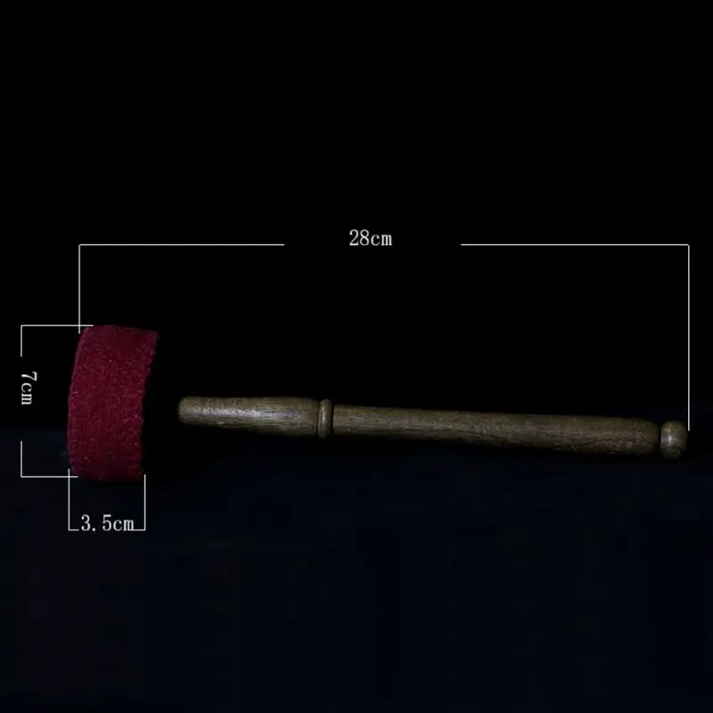 HOT Religion Mallet Stick Tibetan Buddhist Therapy Dharma Chanting Sound Copper Nepalese Meditation Monks Decor Singing Bowl