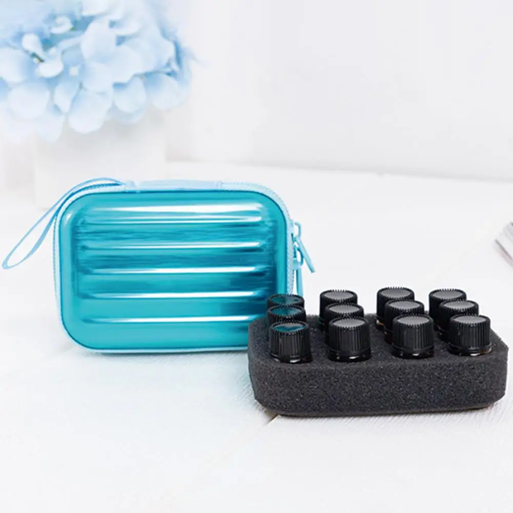 Коробка для хранения эфирных масел дорожная коробка на молнии 12 1-3 мл стеклянные