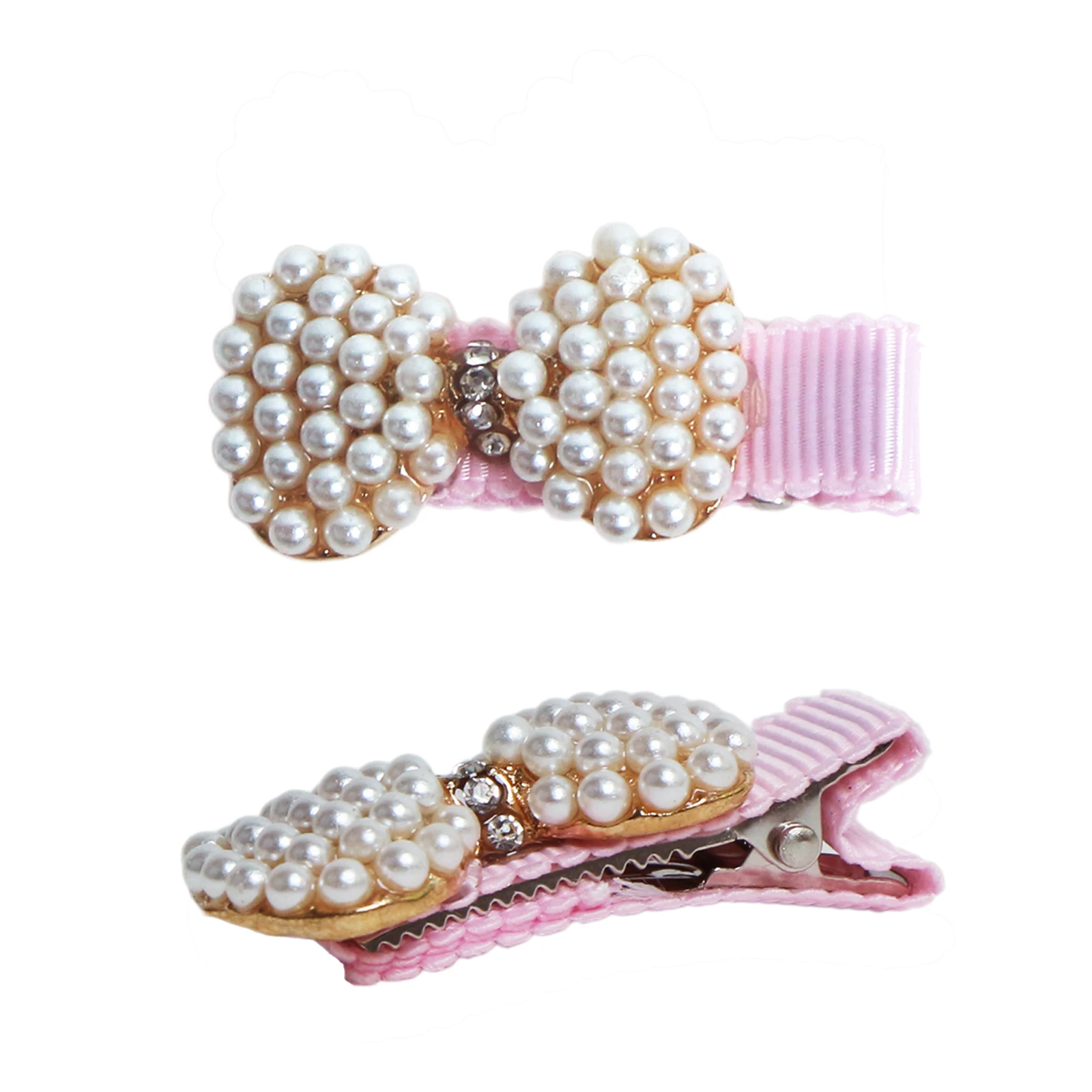 1 шт. платье принцессы детские заколки для волос с жемчужинами и перфорированным