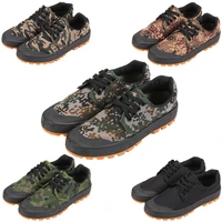 mens camouflage shoes non slip wear resistant work shoes new thick soled comfortable sports shoes outdoor hiking shoes